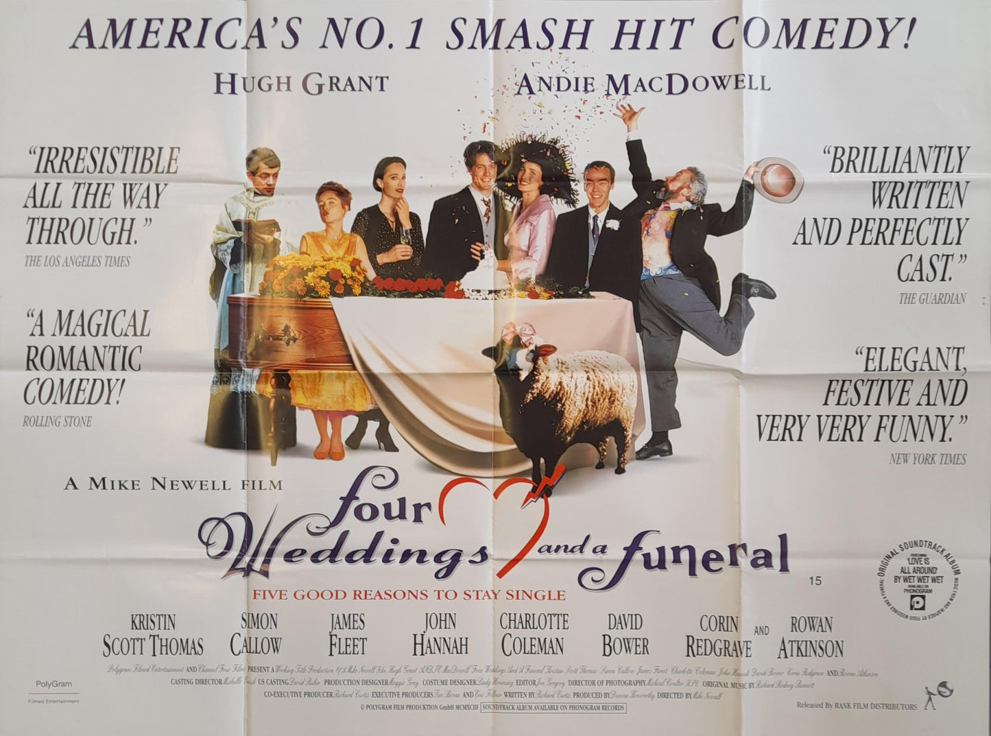 Four Weddings and a Funeral - 1994