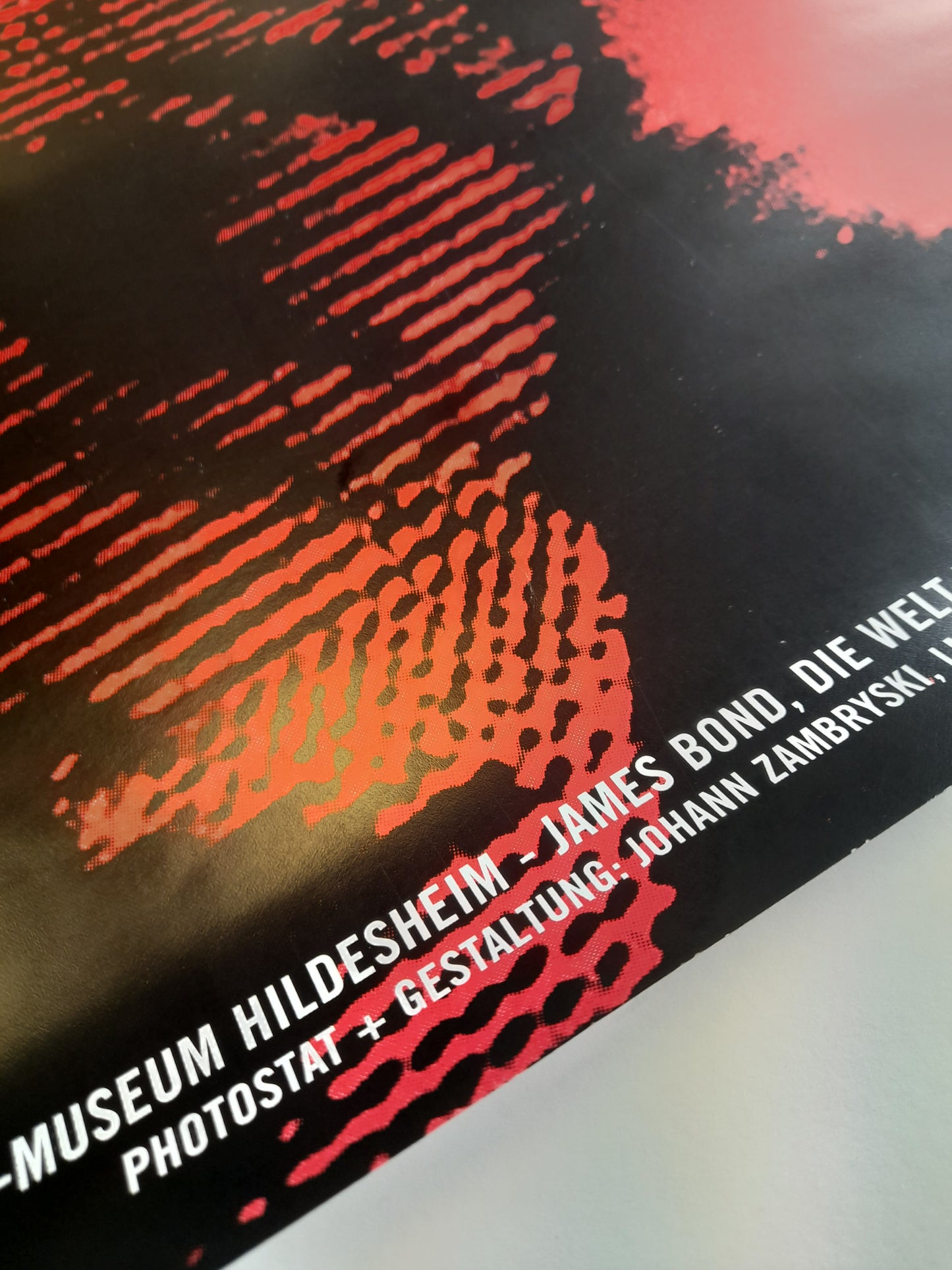 James Bond Exhibition Poster - 1998
