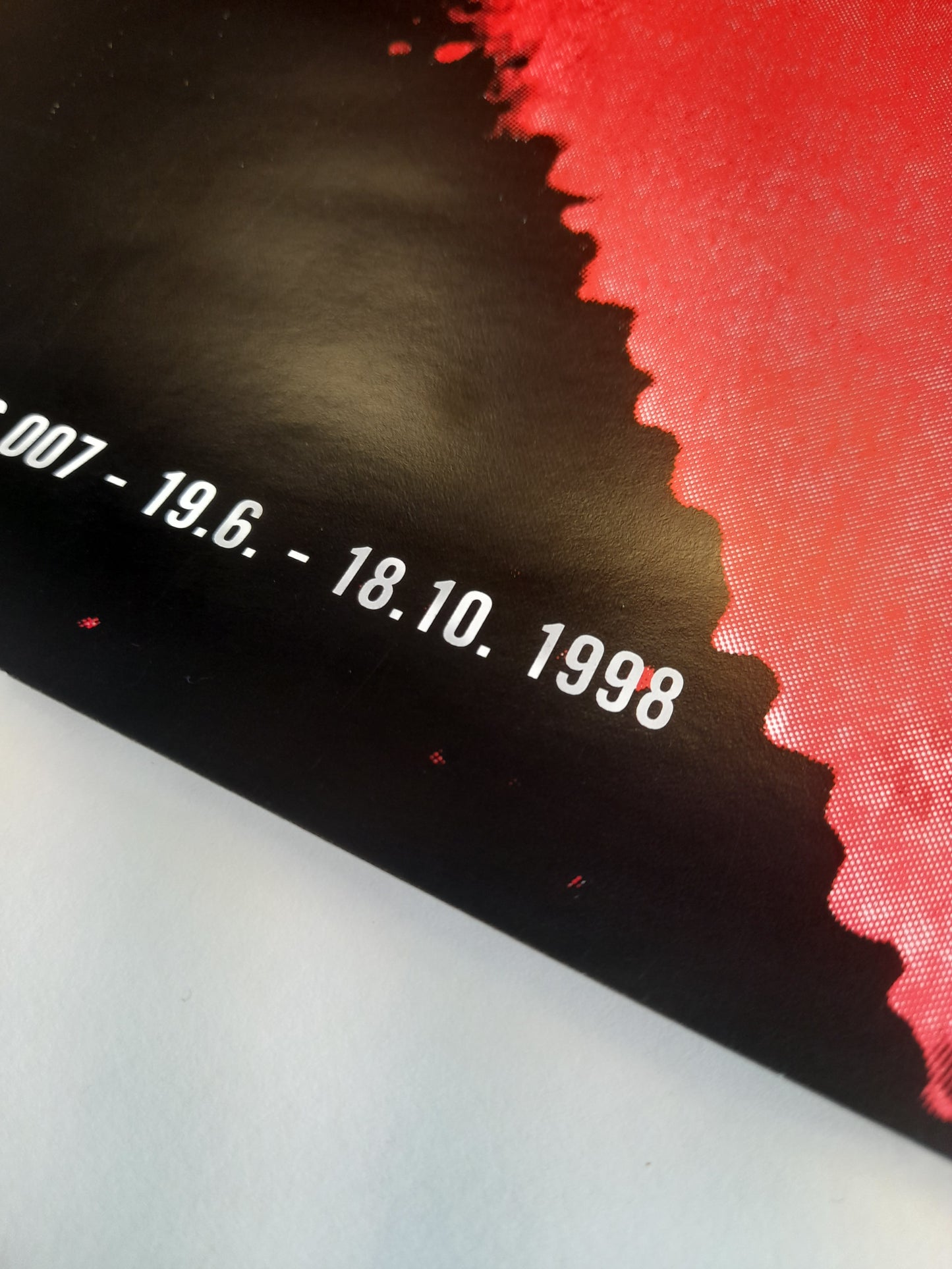 James Bond Exhibition Poster - 1998
