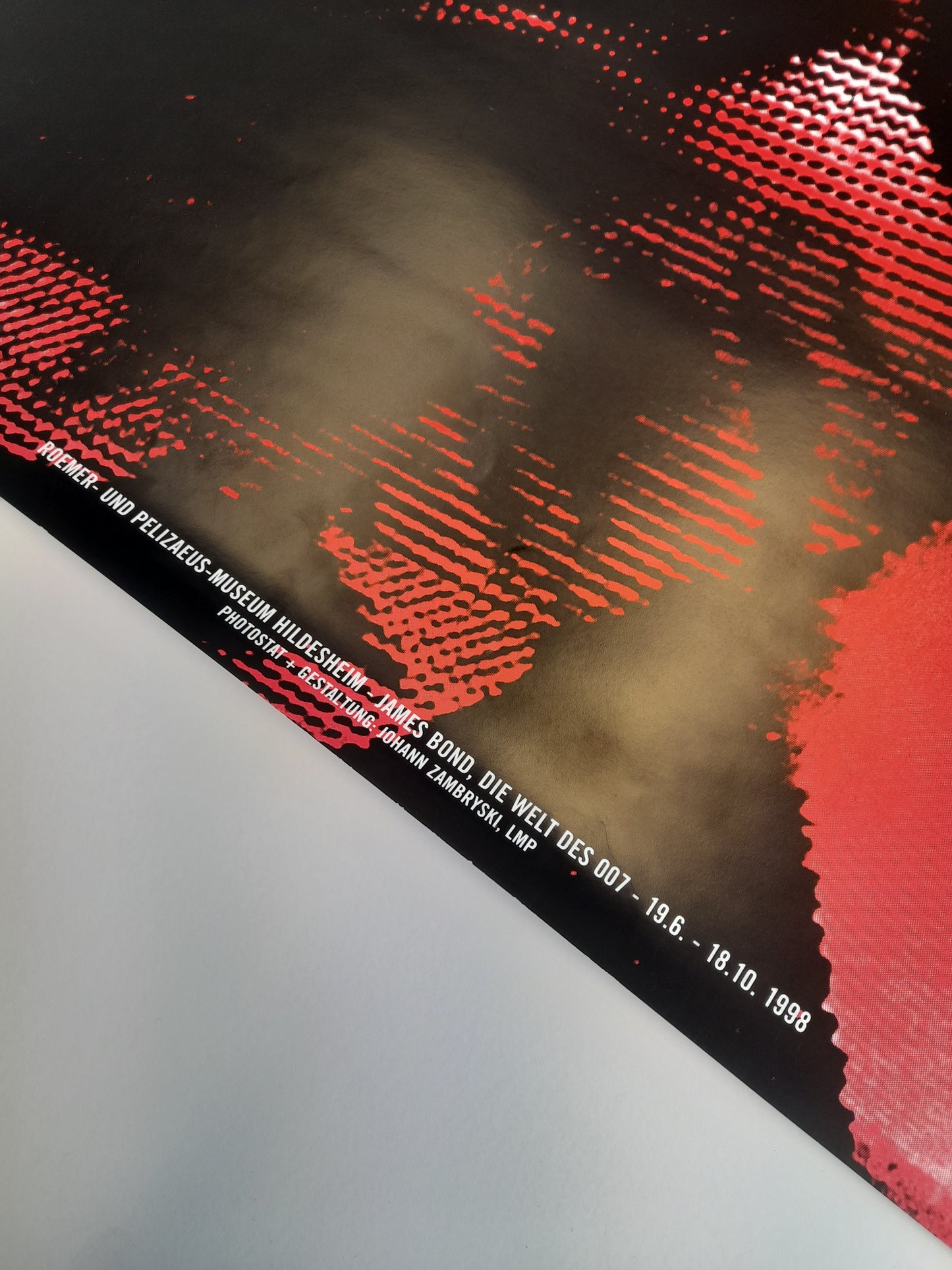 James Bond Exhibition Poster - 1998
