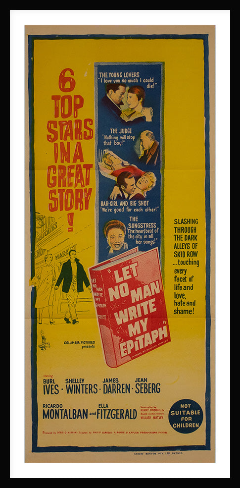 Let No Man Write My Epitaph - 1960