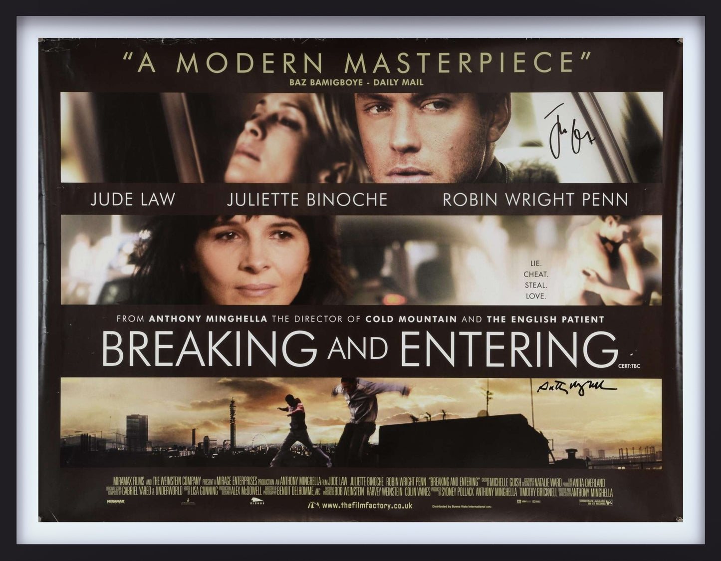 Breaking and Entering - 2006 (Signed x 2)