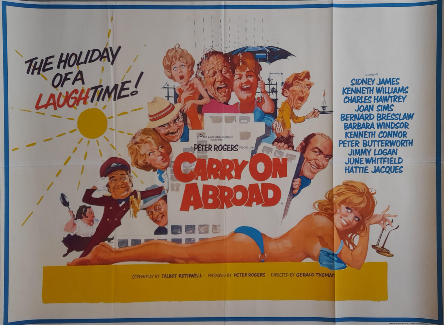 Carry on Abroad - 1972