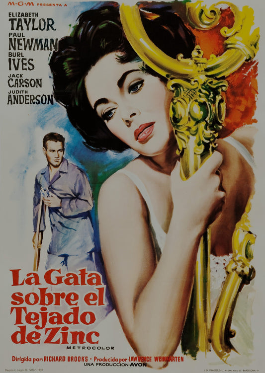 The Cat On A Hot Tin Roof - 1958
