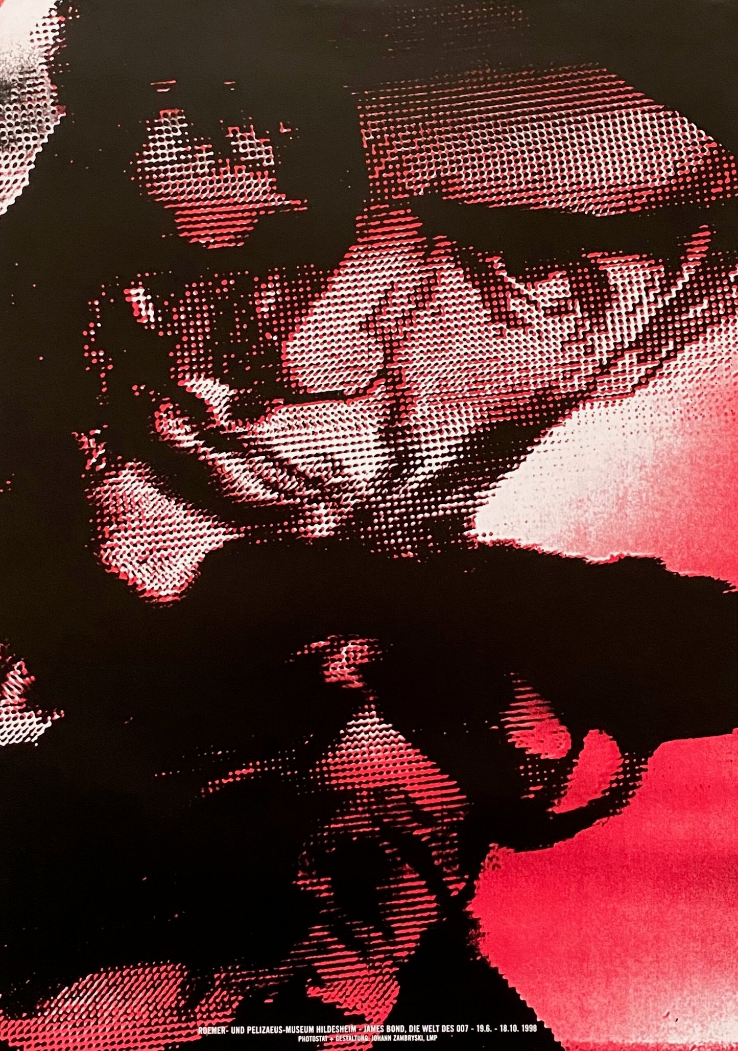 James Bond Exhibition Poster - 1998