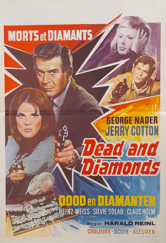 Jerry Cotton FBI Agent: Dead and Diamonds - 1968
