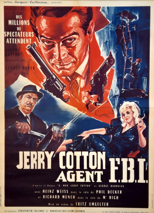 Jerry Cotton FBI Agent: ‘The Violin Case Murders’ - 1966