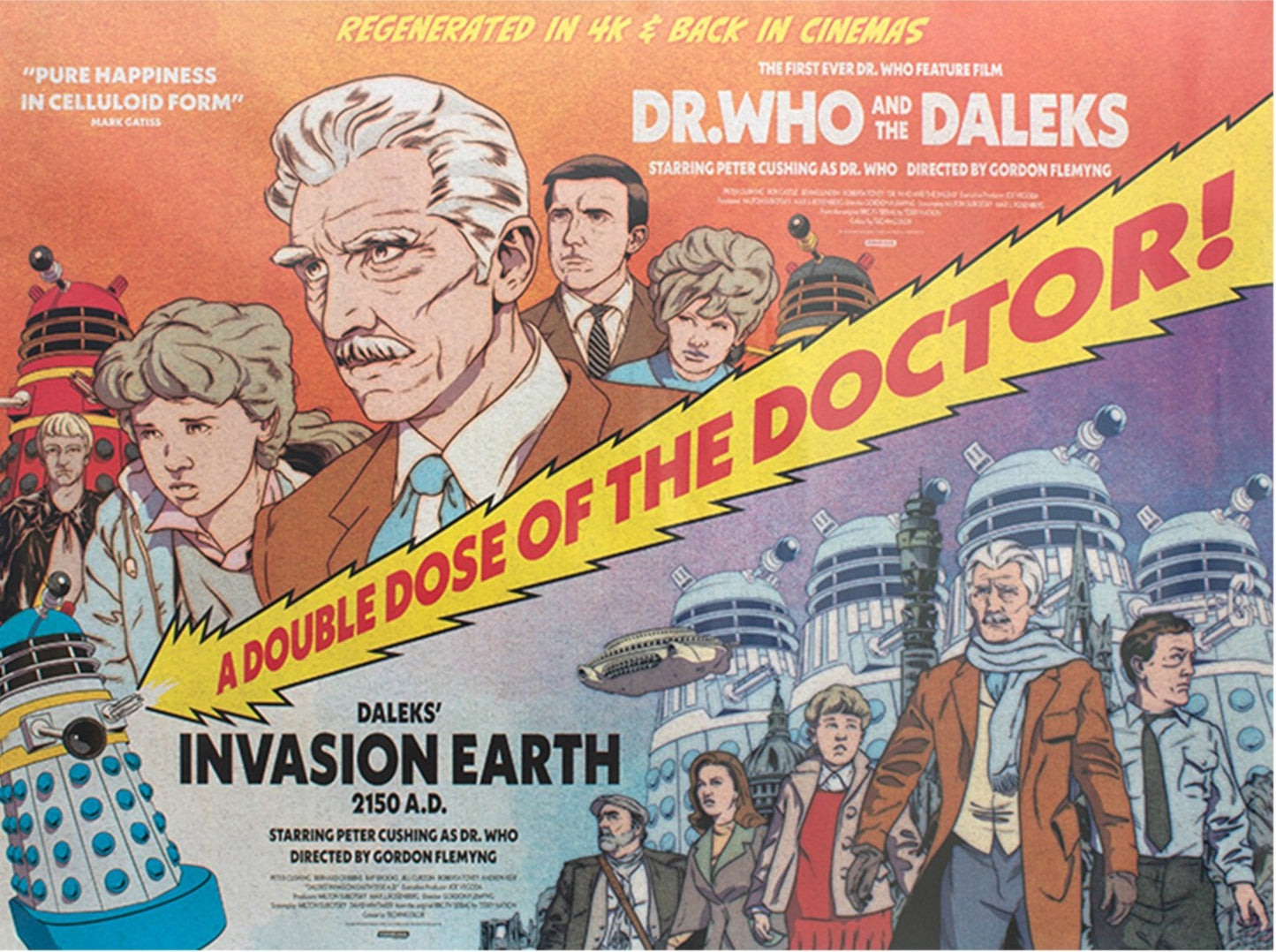 Dr Who and The Daleks/Invasion Earth: Restored to 4K - 2022