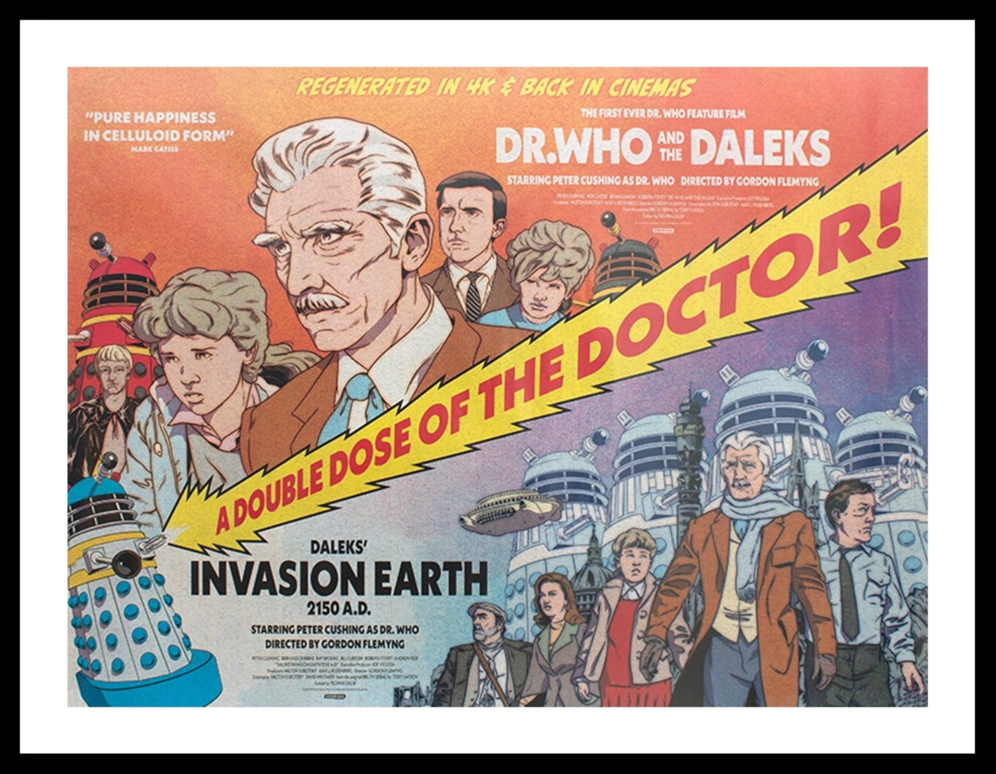 Dr Who and The Daleks/Invasion Earth: Restored to 4K - 2022