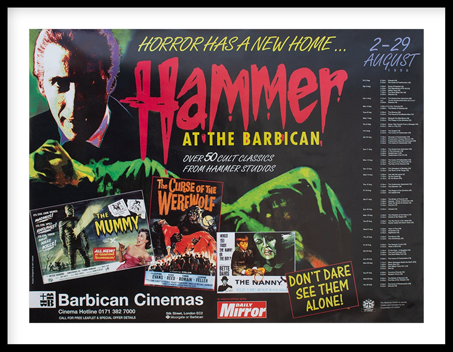 Hammer at the Barbican - 1996