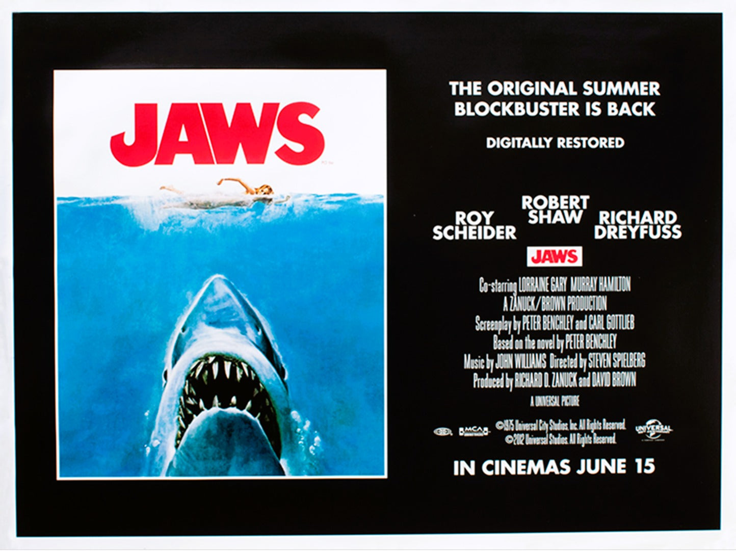 Jaws: Digitally Remastered - 2012