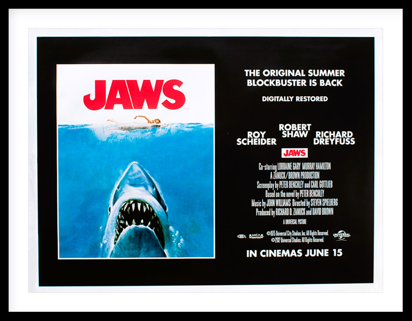 Jaws: Digitally Remastered - 2012