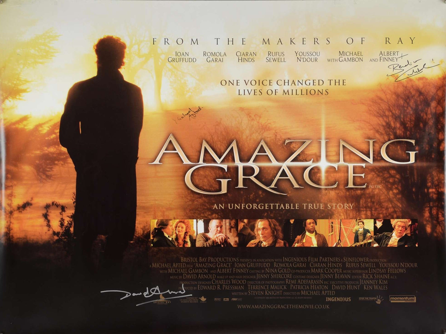 Amazing Grace - 2006 Signed x 3
