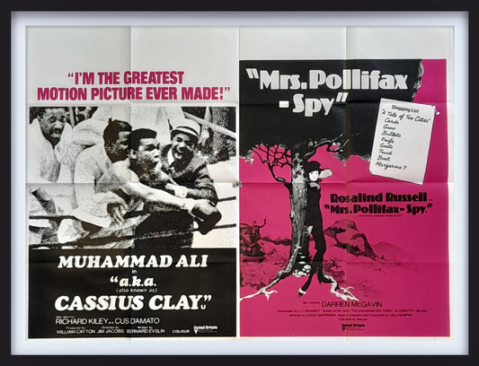 AKA Cassius Clay / Mrs Pollifax Spy - 1970