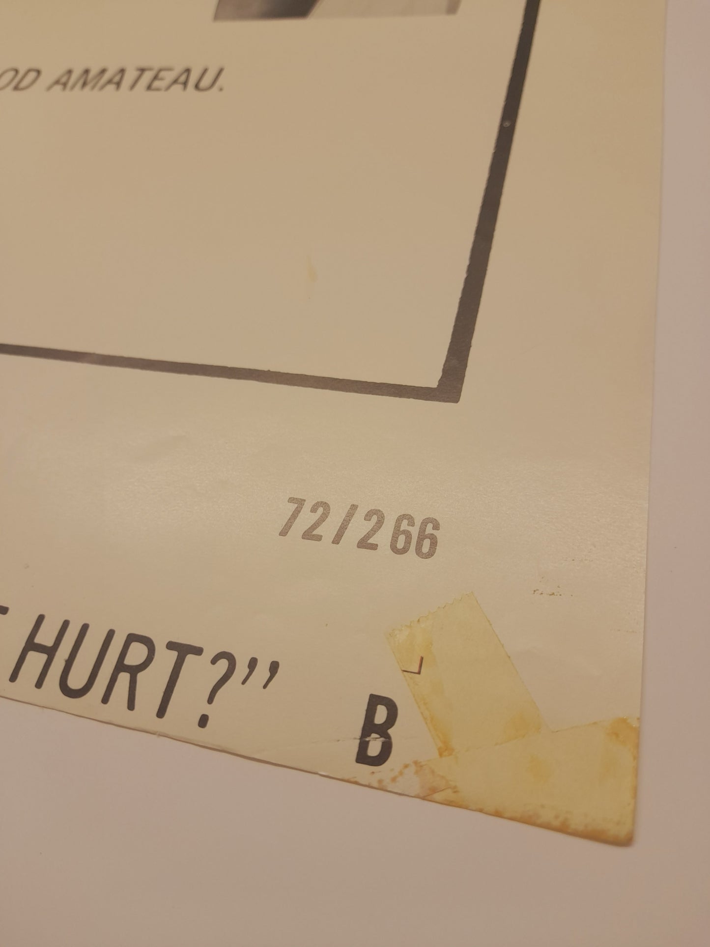 Where Does It Hurt? - 1972